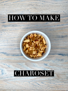 Charoset for Passover Seder