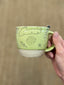 Handmade Pottery Mug with Bee Detail