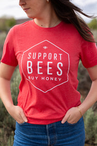 Support Bees Tee Unisex