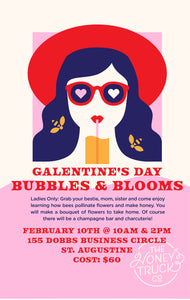 10AM Bubbles & Blooms Galentine's Day