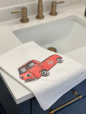 Trucking Amazing Honey Tea Towel