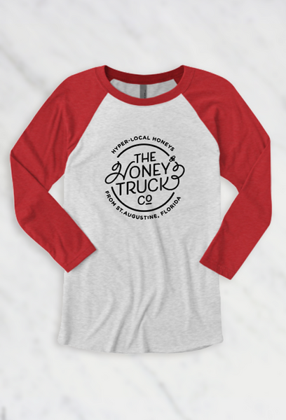 Honey Truck Baseball Tee Unisex